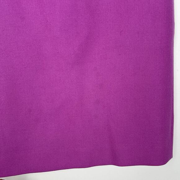 STAINS J. Crew Women’s Size 4 Fuchsia No. 2 Pencil Skirt 100% Wool Career Office - Picture 5 of 12